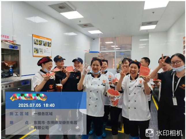 炎炎夏日，情暖食堂：關愛員工，守護美味